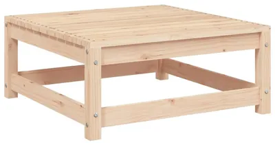 Produktbild von vidaXL Gartenhocker 70x70x30 cm Massivholz Kiefer