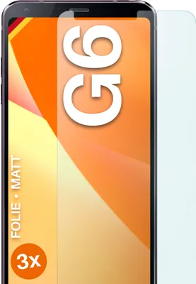 Produktbild von moex® 3x Schutzfolie kompatibel mit LG G6 - Displayschutzfolie Anti Reflex Folie, Matt