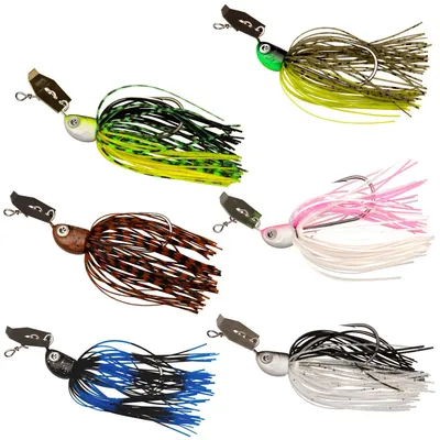 Produktbild von Zeck Predator Bladed Jig - Spinnköder, Größe / Gewicht / Farbe:Gr. 1/0 / 5g / Clear