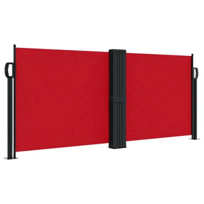 Obrázok produktu pre Zaťahovacia bočná markíza, červená 100x600 cm