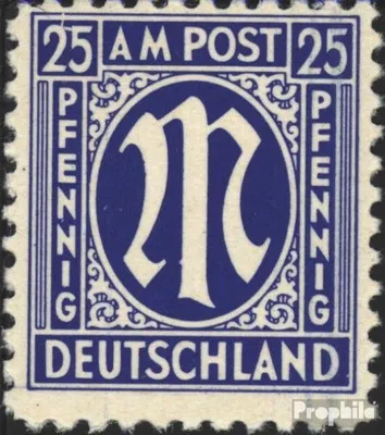 Produktbild von Briefmarken Bizone (Alliierte Besetzung) 1945 Mi 9x  gestempelt AM-Post