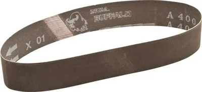 Produktbild von Schleifband 40x620mm K400 ungelocht, nicht kletthaftend für Handschleifer