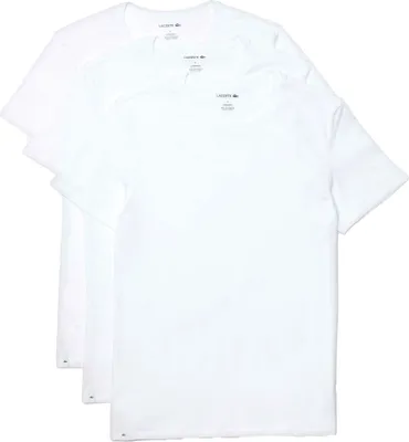 Produktbild von Lacoste Essentials Basic Crew Shirt Herren (3er-pack)