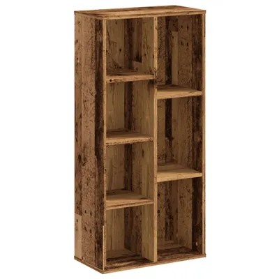 Obrázok produktu pre vidaXL Regál na knihy vzhľad starého dreva 50x25x105 cm materiál na báze dreva