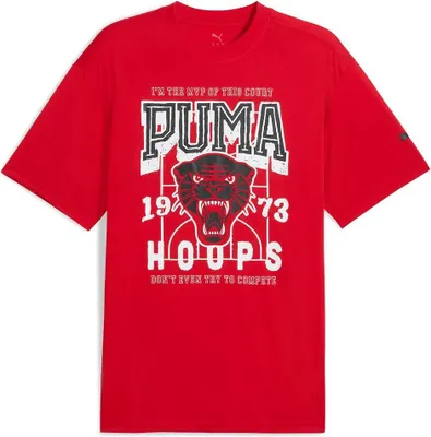 Produktbild von Puma Rival Rage Kurzarm-t-shirt Rot M Herren,Damen Rot M