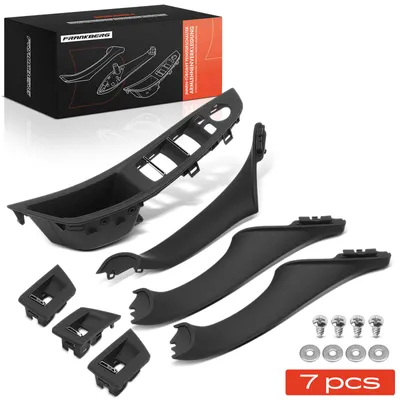 Obrázok produktu pre Frankberg 7x kľučky dverí interiéru na oboch stranách pre BMW radu 5 F10 520i 523i 550i M5 520i 518d