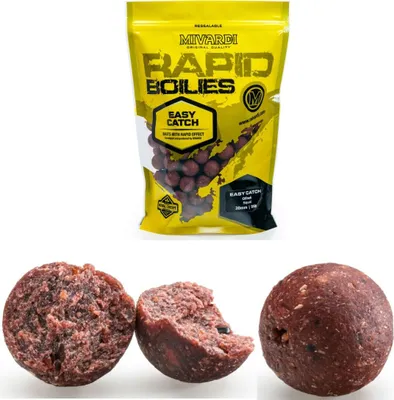 Produktbild von 950g MIVARDI RAPID EASY CATCH SQUID fischige 24mm Boilie