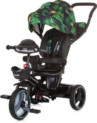 Obrázok produktu pre Trojkolka s plášťom Chipolino - Be Active, džungľa
