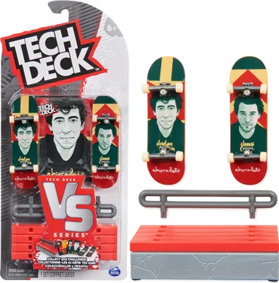 Produktbild von Tech Deck griffbrett Chocolate VS Series 2er-Set Skateboards und Grind