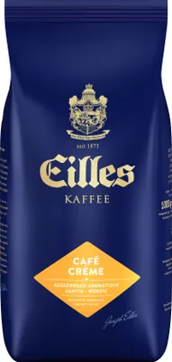 Produktbild von Eilles Kaffee CAFÉ CRÈME, Mega-Sparpaket 24x1000g Bohnen