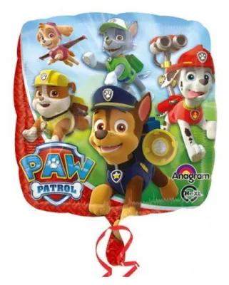 Obrázok produktu pre amscan® 3017901 Fóliový balón Paw Patrol - 43 x 43 cm