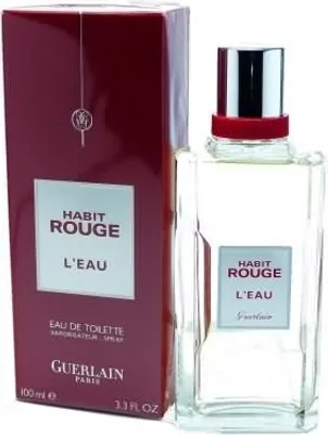 Produktbild von Guerlain Habit Rouge L'Eau Eau de Toilette für Herren 100 ml