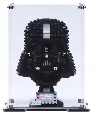 Immagine prodotto di Vetrina nera per 1 elmetto LEGO® di Star Wars, Marvel Super Heroes o DC