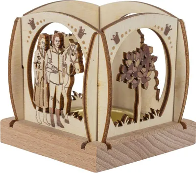 Produktbild von Teelichthalter Das singende, klingende Bäumchen ® für 1 Teelicht BxHxT 7x7x7cm NEU