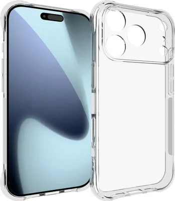 Produktbild von iPhone 17 Pro Hülle - Coverup TPU Back Cover mit AirBag Corners - Transparent