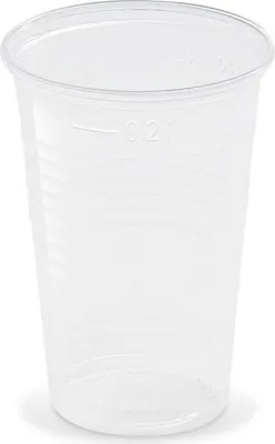 Obrázek produktu pro Kelímek plastový transparentní 0,2 l, průměr 70 mm - 100 ks