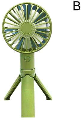 Immagine prodotto di Mini ventilatore da viso portatile, personale, con 3 velocità, ricaricabile e pieghevole