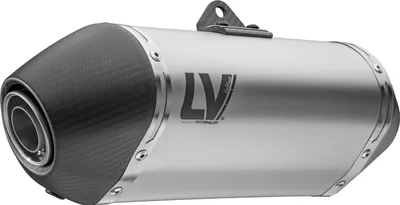 Immagine prodotto di Silenziatore LeoVince LV-14 omologato, in titanio, con terminale in carbonio, compatibile con BMW F 750 / 850 GS / Adventure 2018 - 2024 / BMW F 800 / 900 GS / Adventure 2024 - 2026