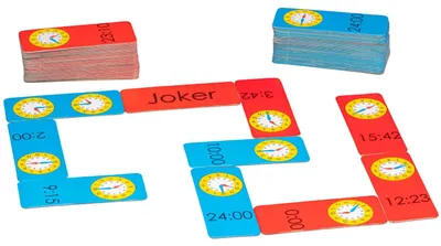 Productafbeelding van WISSNER® Domino Klok - Leerzaam spel
