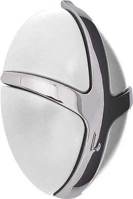 Produktbild von TICK Wandgarderobe - Weiß / Chrom