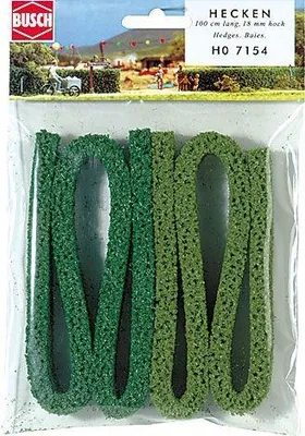 Produktbild von Busch 7154 - Strukturmoos-Hecke - 100cm - Neu
