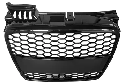 Kühlergrill Sportgrill Waben Gitter PDC Schwarz Glanz für Audi A4 B7 8E 04-09 – Produktansicht