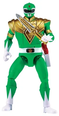 Produktbild von Power Rangers - Grün Ranger, 4 Jahr(e), Grün, Kunststoff