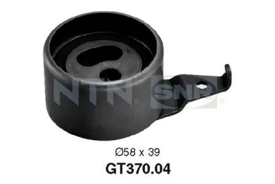 Produktbild von SNR GT370.04 Spannrolle Zahnriemen Ø58mm für MAZDA 626 IV Schrägheck (GE) 626 III (GD) 626 IV (GE) 626 III Hatchback (GD) 626 III Station Wagon (GV)
