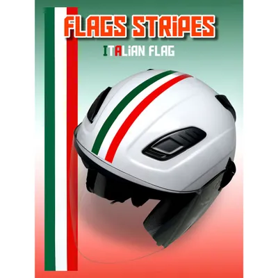 Immagine prodotto di Strisce Strisce adesive per auto tricolore 1, 3 x 33 cm