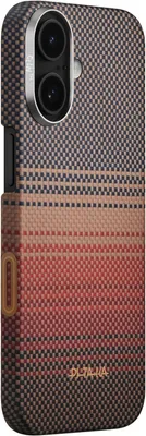 Obrázok produktu pre Pitaka KI1702, Ochranný obal, Apple, iPhone 17, 16 cm (6.3"), Oranžová