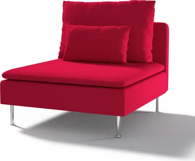 Produktbild von Dekoria Bezug für Söderhamn Sitzelement 1, rot, Bezug für Sitzelement 1