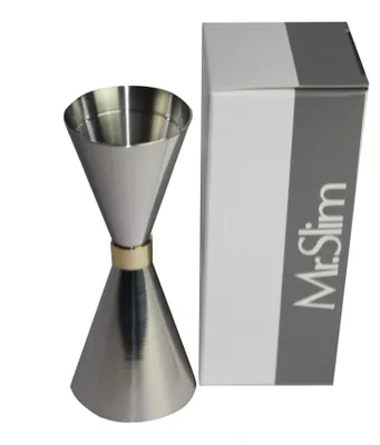 Jigger Cocktail-Dosierer 30-45 ml Silber Edelstahl Japan