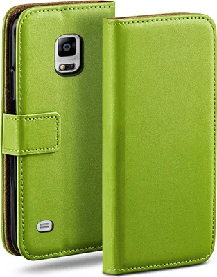 Produktbild von moex® Book Case kompatibel mit Samsung Galaxy Note 4 - Hülle 360 Grad klappbar, Grün