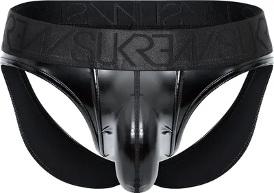 Immagine prodotto di SUKREW - Intimo da Uomo Slips - FETISH Wet Look V Brief - 1x Taglia XL