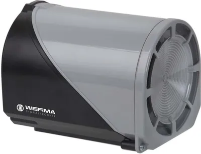 Produktbild von WERMA Signaltechnik Mehrtonsirene 32 Töne 230V AC sw/gr 144 000 68