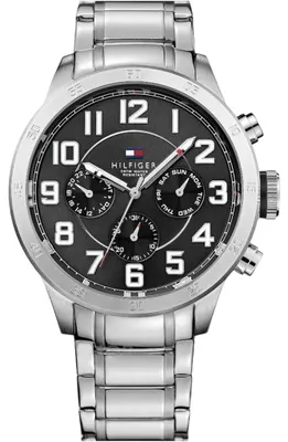 Produktbild von Tommy Hilfiger Trent Chronograph Schwarz Edelstahl 1791054