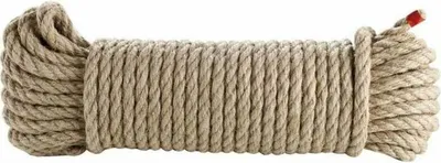Produktbild von Seil 12 mm x 20 m aus natürlichem Hanf