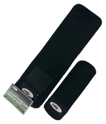 Produktbild von Ngt Angelrutenbänder Schwarz  Schwarz One Size