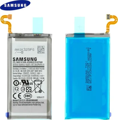 Produktbild von Samsung Akku für Galaxy S9 G960F 3000mAh GH82-15963A EB-BG960ABE Service Pack mit vormontierter Klebefolie + Werkzeug-Set, Überlade- & Kurzschlussschutz, ohne Memory-Effekt