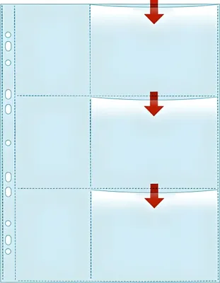 Produktbild von Veloflex Fotohüllen 9X13quer, 5er Pack