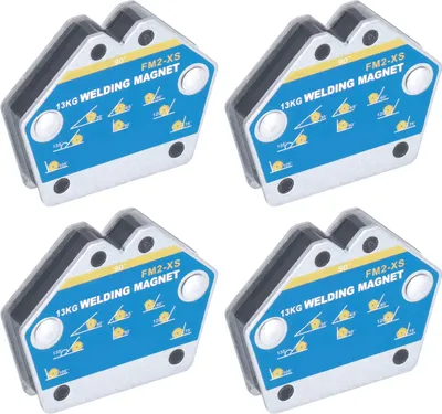 Zdjęcie produktu dla 4Pcs Magnetyczny pozycjoner spawalniczy Wielokątny uchwyt kwadratowy do żelaza Narzędzia 13KG FM2?XS