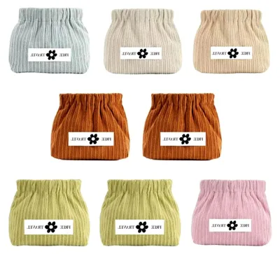 Produktbild von Elegante Kosmetiktasche aus Cord für Damen