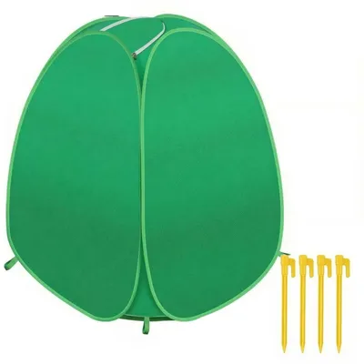 Produktbild von Pflanzenschutzhaube 1 Stück, 82x72x72 cm, Pop-up Mini-Gewächshaus aus Vlies, Reißverschluss, Frost- und Winterschutz