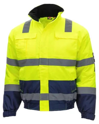 Produktbild von NITRAS Warnschutz Pilotjacke MOTION TEX VIZ Gr. L gelb