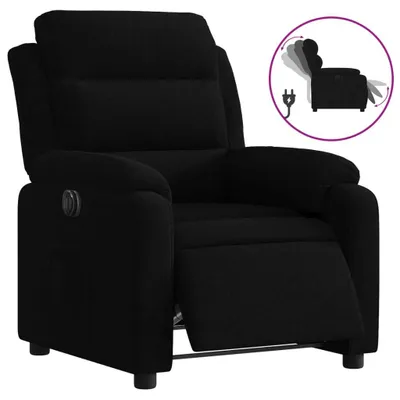 Produktbild von vidaXL Relaxsessel Elektrisch Schwarz Samt