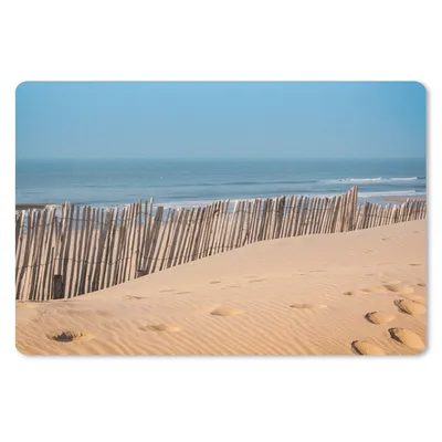 Produktbild von MuchoWow® Mauspad Mousepad Strand - Pfähle - Meer 27x18 cm - Mousepads - Maus Mat - Pad - Mausunterlage - Büroartikel - Desk Matten
