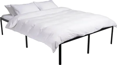 Obrázok produktu pre Kovová posteľ Hamlin - 200 x 140, v 41 cm - Čierna