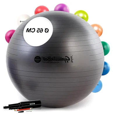 Produktbild von Gymnastikball MAXAFE (anti-burst) 65 cm GRAU