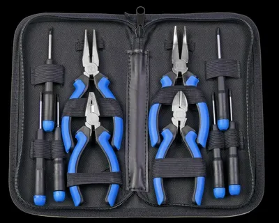 Immagine prodotto di Set di utensili meccanici di precisione in acciaio SW 10 pezzi 40706L