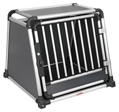 Produktbild von Hochwertiger Tiertransporter aus Aluminiumlegierung, speziell für den Transport von Tieren im Auto - Type 5 - 75 x 75 x H 66 cm